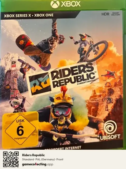Riders Republic Xbox Series X, Germany box front