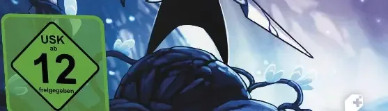 Hollow Knight, the USK square on its front