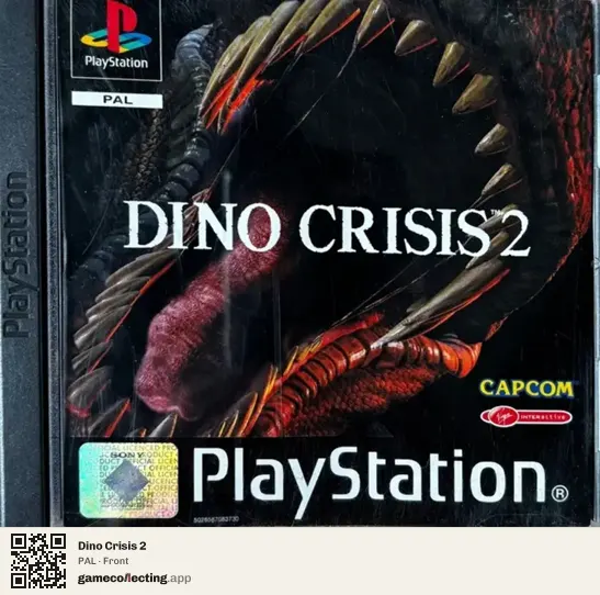 Dino Crisis 2 PlayStation, PAL box front