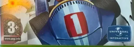Crash Nitro Kart, the PEGI square on its front