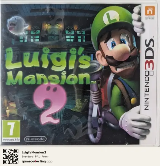 Luigi's Mansion 2 Nintendo 3DS, PAL box front