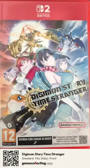 Digimon Story Time Stranger Nintendo Switch 2, Italy box front