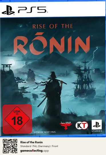 Rise of the Ronin PlayStation 5, Germany box front