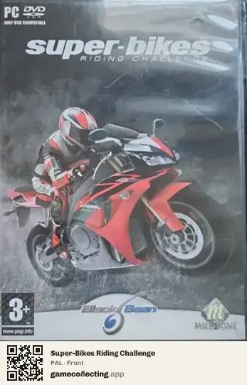 Super-Bikes Riding Challenge Computer, PAL box front