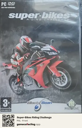 Super-Bikes Riding Challenge Computer, PAL box front