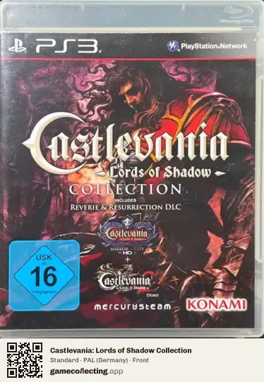 Castlevania: Lords of Shadow Collection PlayStation 3, Germany box front