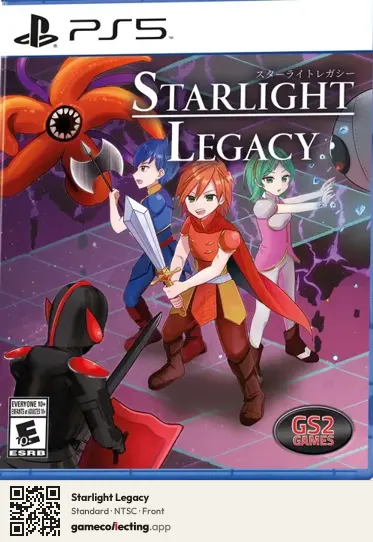 Starlight Legacy PlayStation 5, NTSC box front