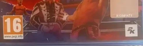 WWE 2K24, the PEGI square on its front
