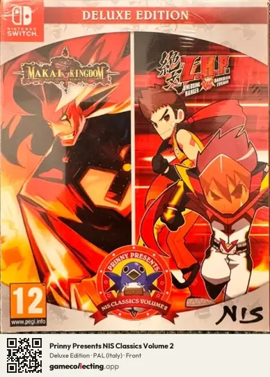 Prinny Presents NIS Classics Volume 2 Nintendo Switch, Italy box front