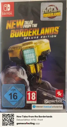 New Tales from the Borderlands Nintendo Switch, NTSC box front