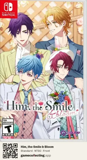 Him, the Smile & Bloom Nintendo Switch, NTSC box front