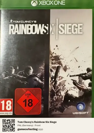 Tom Clancy's Rainbow Six Siege Xbox One, Germany box front