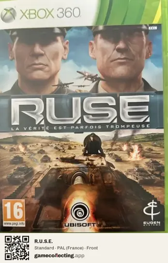 R.U.S.E. Xbox 360, France box front