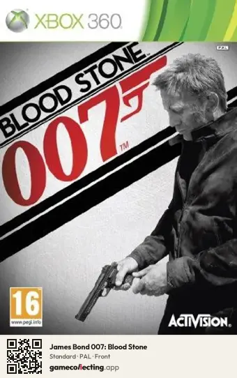 James Bond 007: Blood Stone Xbox 360, PAL box front