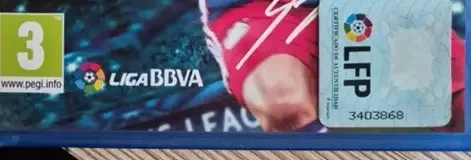 Pro Evolution Soccer 2015, the USK square on its front