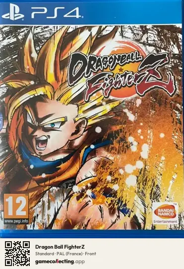 Dragon Ball FighterZ PlayStation 4, France box front