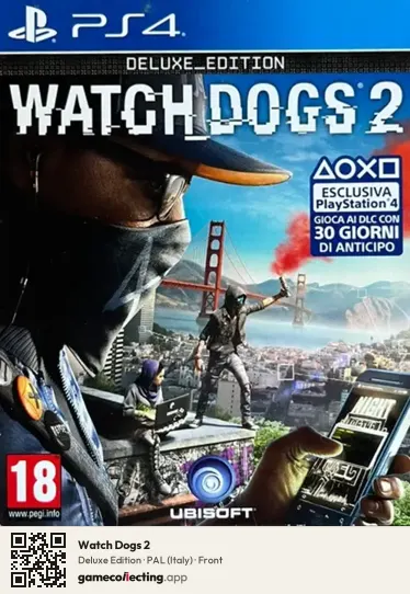 Watch Dogs 2 PlayStation 4, Italy box front