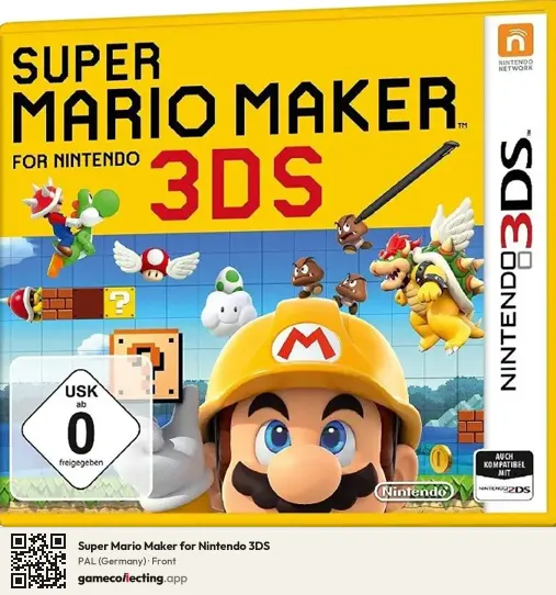 Super Mario Maker for Nintendo 3DS Nintendo 3DS, Germany box front