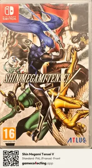 Shin Megami Tensei V Nintendo Switch, France box front