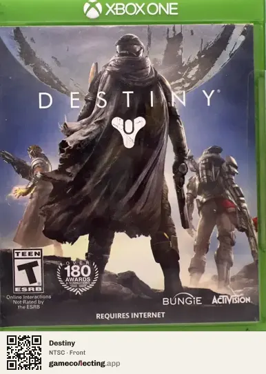 Destiny Xbox One, NTSC box front