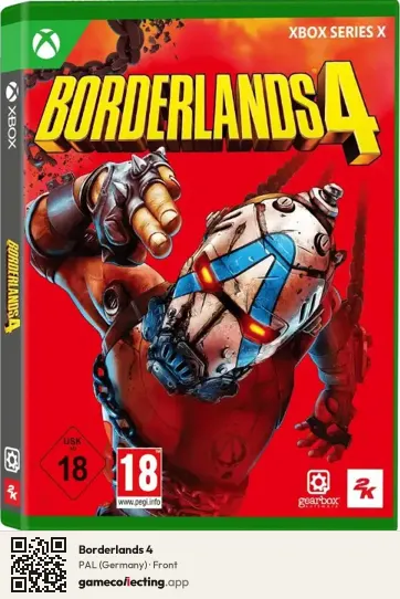 Borderlands 4 Xbox Series X, Germany box front