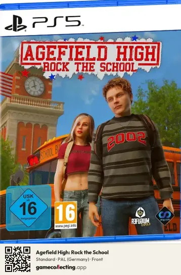 Agefield High: Rock the School PlayStation 5, Germany box front
