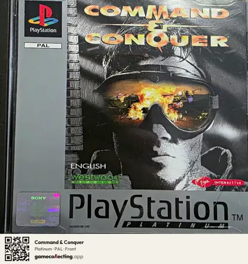 Command & Conquer PlayStation, PAL box front
