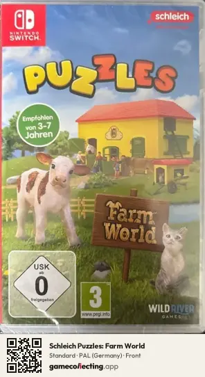 Schleich Puzzles: Farm World Nintendo Switch, Germany box front