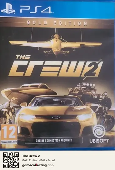 The Crew 2 PlayStation 4, PAL box front