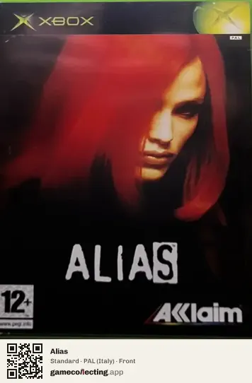 Alias Xbox, Italy box front