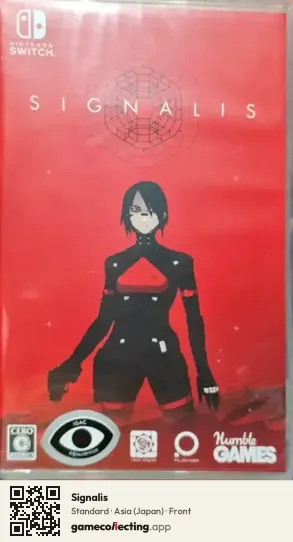 Signalis Nintendo Switch, Asia box front