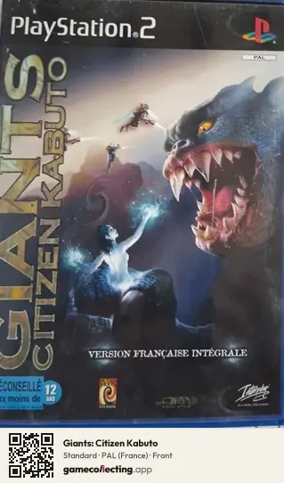 Giants: Citizen Kabuto PlayStation 2, France box front