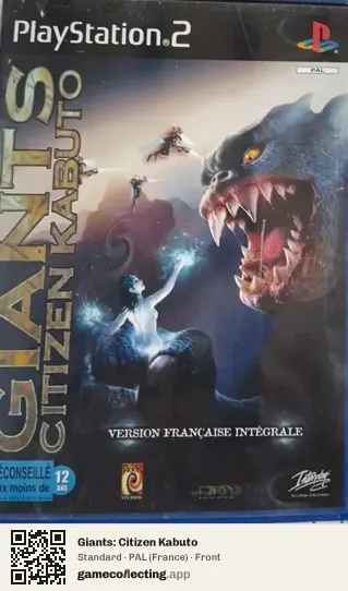Giants: Citizen Kabuto PlayStation 2, France box front