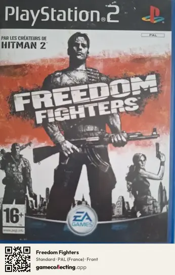 Freedom Fighters PlayStation 2, France box front