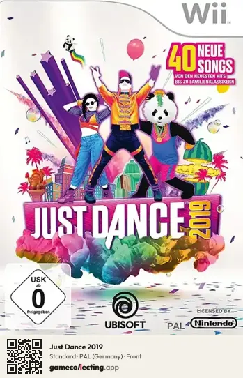 Just Dance 2019 Nintendo Wii, Germany box front