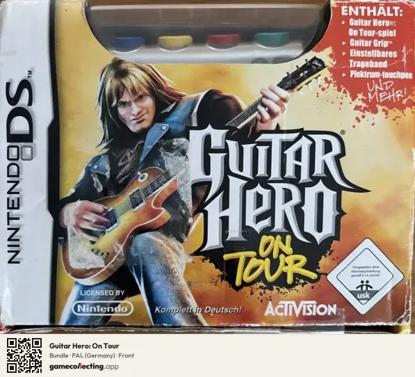 Guitar Hero: On Tour Nintendo DS, Germany box front