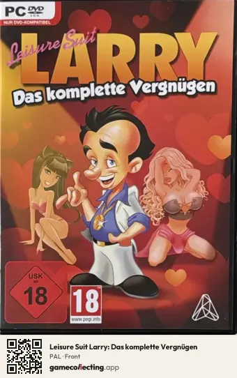 Leisure Suit Larry: Das komplette Vergnügen Computer, PAL box front