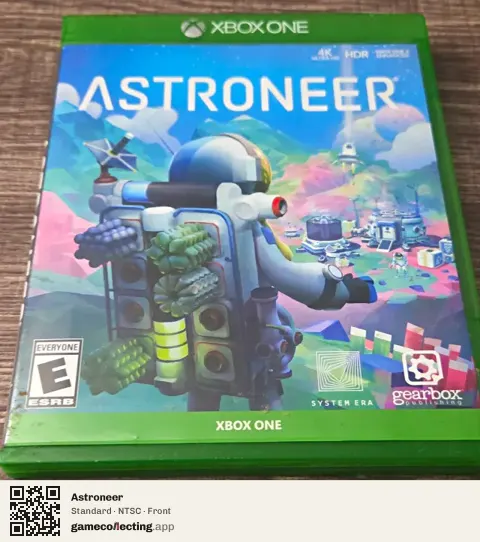 Astroneer Xbox One, NTSC box front