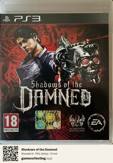 Shadows of the Damned PlayStation 3, Italy box front