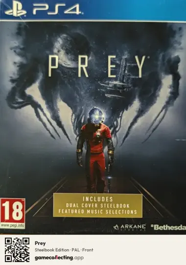Prey PlayStation 4, PAL box front