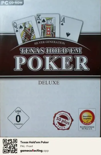 Texas Hold'em Poker Computer, PAL box front