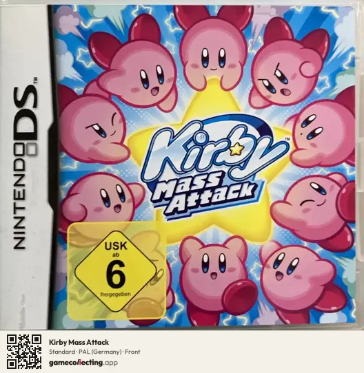 Kirby Mass Attack Nintendo DS, Germany box front