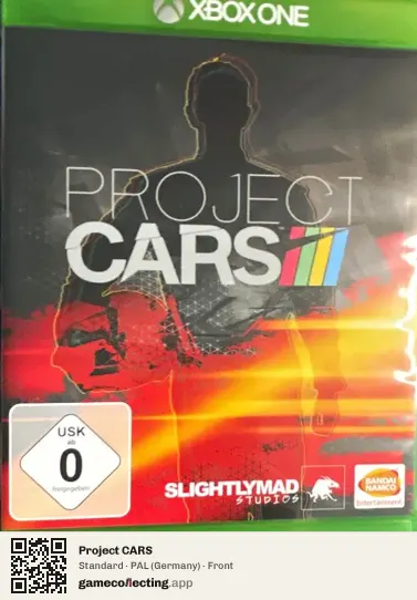 Project CARS Xbox One, Germany box front