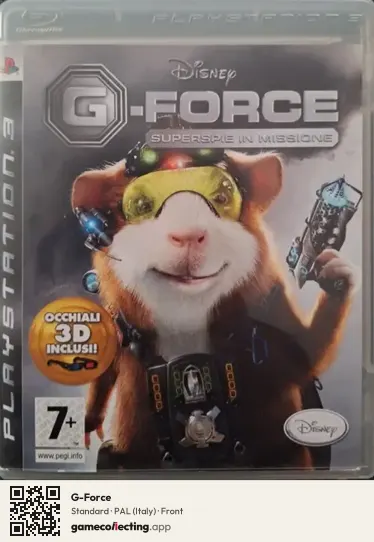G-Force PlayStation 3, Italy box front