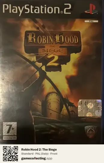 Robin Hood 2: The Siege PlayStation 2, Italy box front