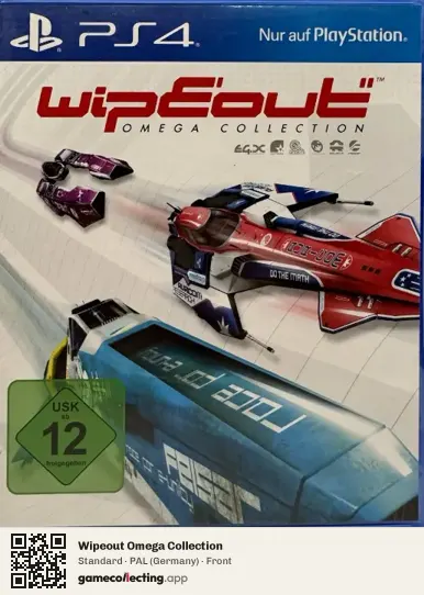 Wipeout Omega Collection PlayStation 4, Germany box front
