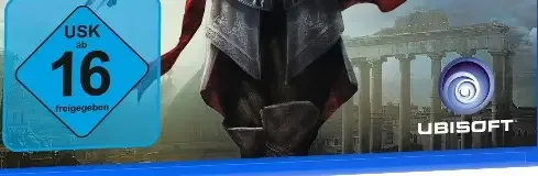 Assassin's Creed: The Ezio Collection, the USK square on its front