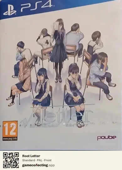 Root Letter PlayStation 4, PAL box front