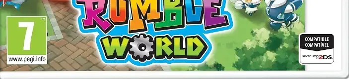 Pokémon Rumble World, the PEGI square on its front