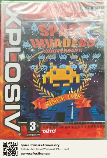 Space Invaders Anniversary Computer, PAL box front